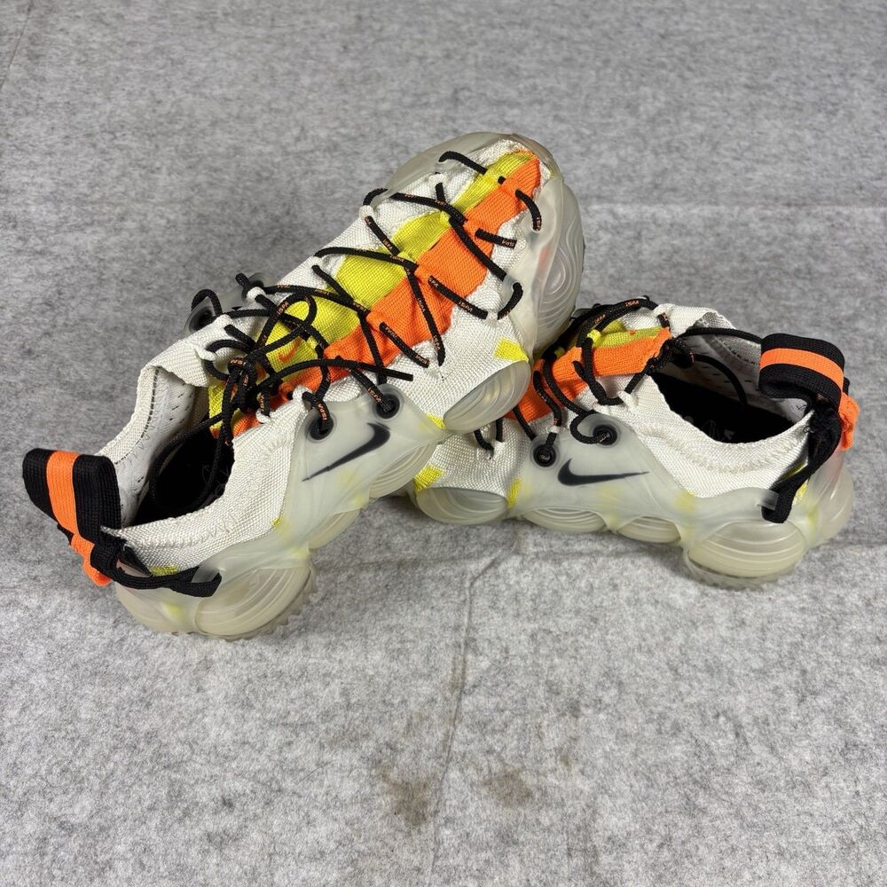 FZ3507-100 - Size 6XS Nike ISPA Link Axis Low Total Orange Sonic Yellow IOB EUC